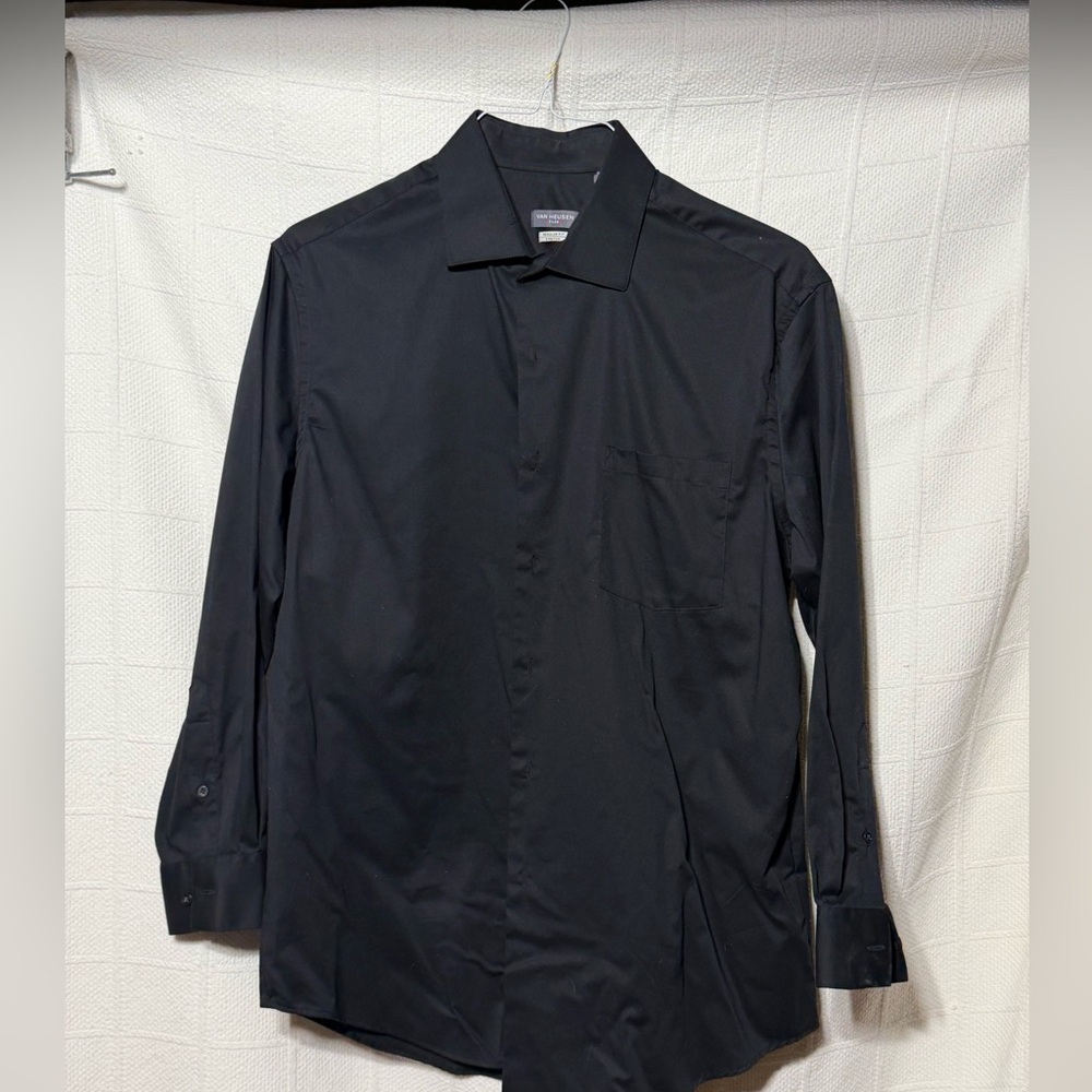 Men's Black Dress Shirt